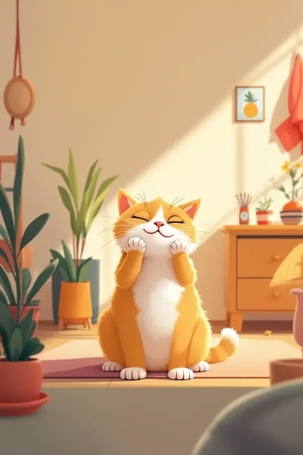猫主子的日常 短片海报